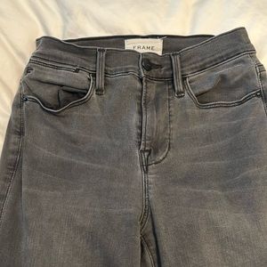 FRAME grey skinny jeans size 25